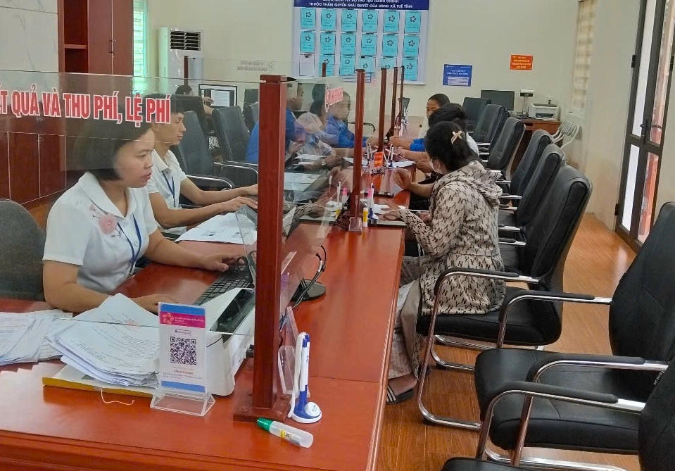 Hiện xã Tuệ Tĩnh (TP. Hải Phòng) đang chứng thực khoảng 40-45 hồ sơ/ngày, hộ tịch 10-15 hồ sơ/ngày.