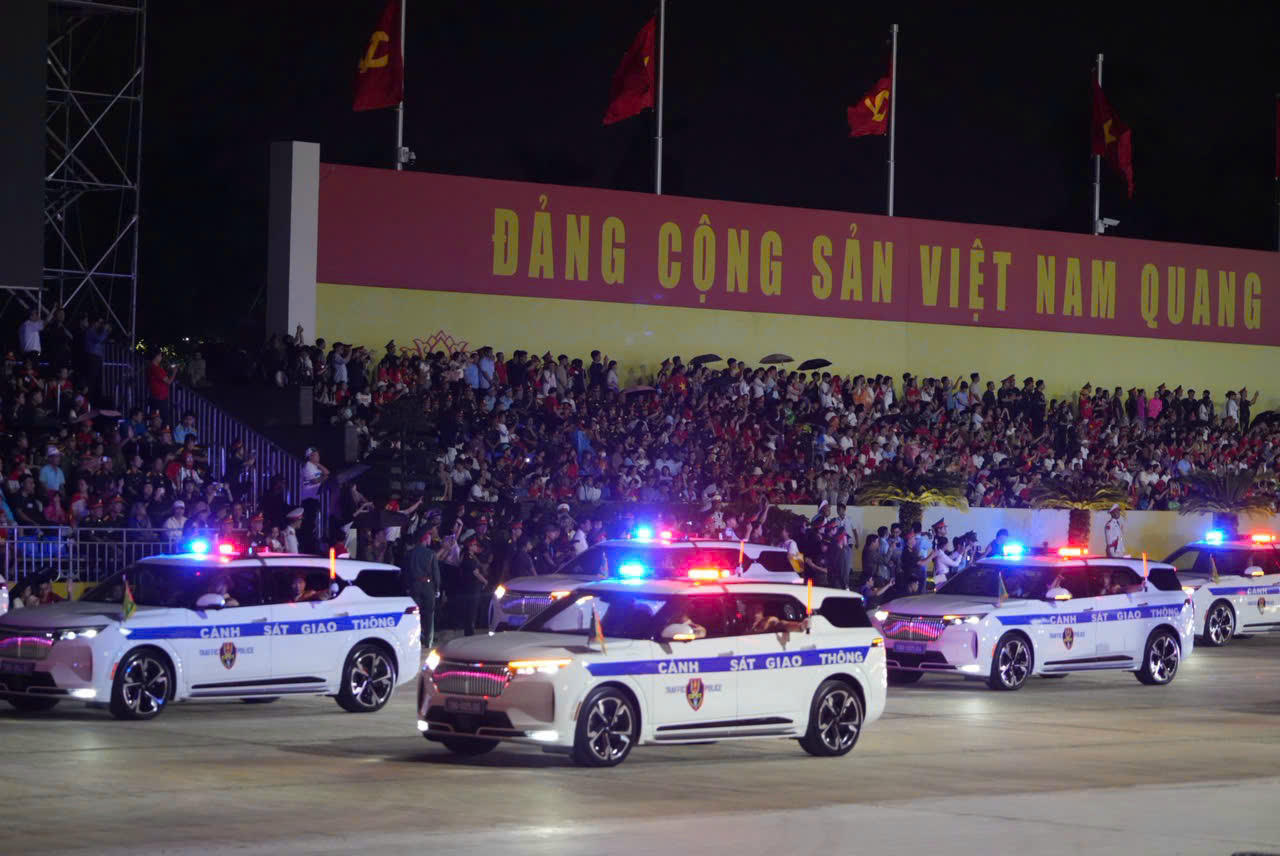 Hợp luyện diễu binh diễu hành lần 2 kỷ niệm 80 năm Quốc khánh 2/9 thành công tốt đẹp