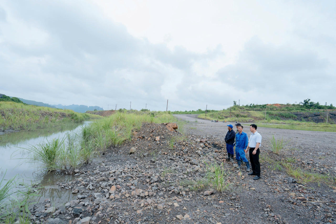 Công tác môi trường được thực hiện nghiêm túc, đúng quy định tại Công ty CP Than Núi Béo - Vinacomin. (Ảnh: GIZ)