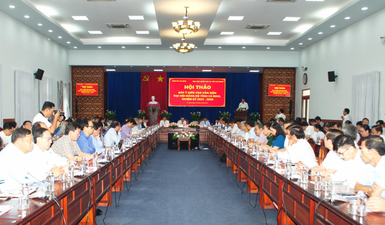 Quang cảnh Hội thảo.