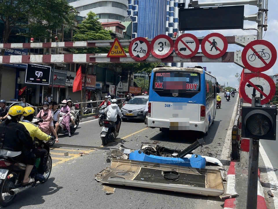 Hiện trường vụ việc (Ảnh: CAHN)