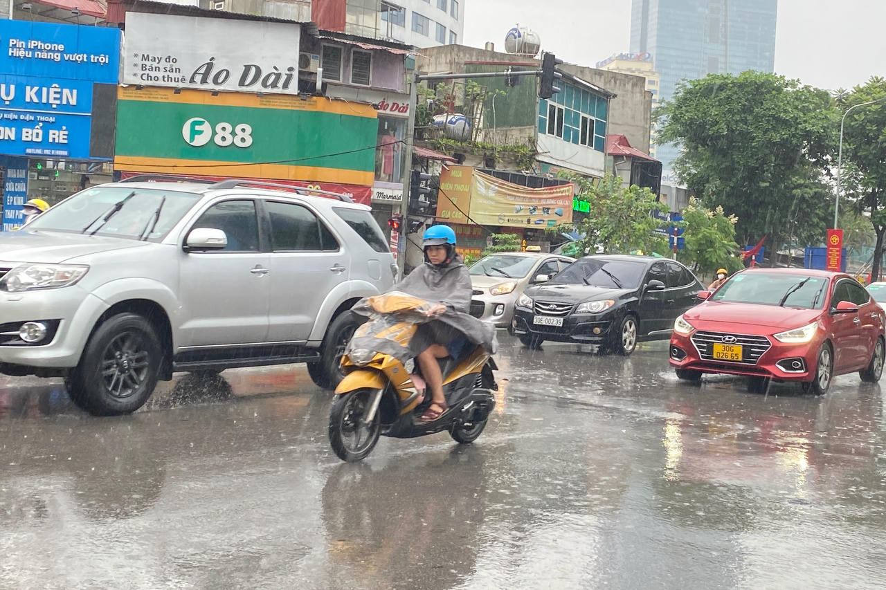 Thời tiết ngày 26/8: Hà Nội và nhiều tỉnh, thành có mưa to