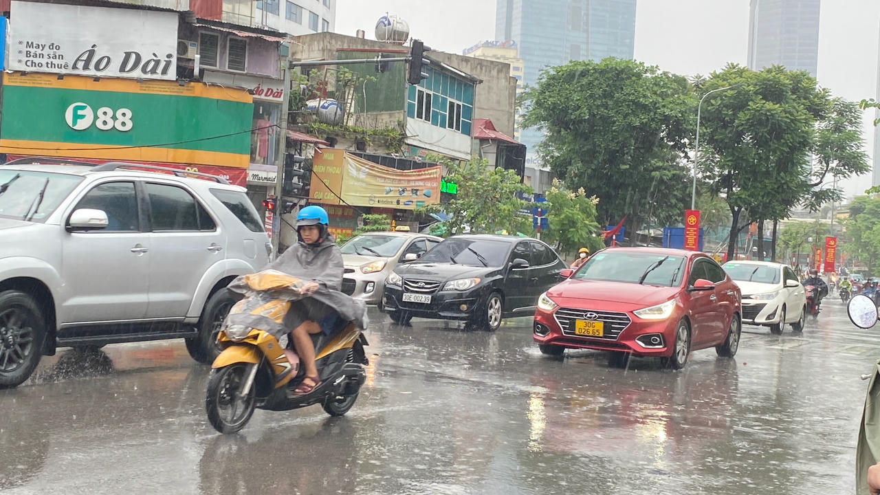 Cảnh báo mưa to và dông ở vùng núi và trung du Bắc Bộ