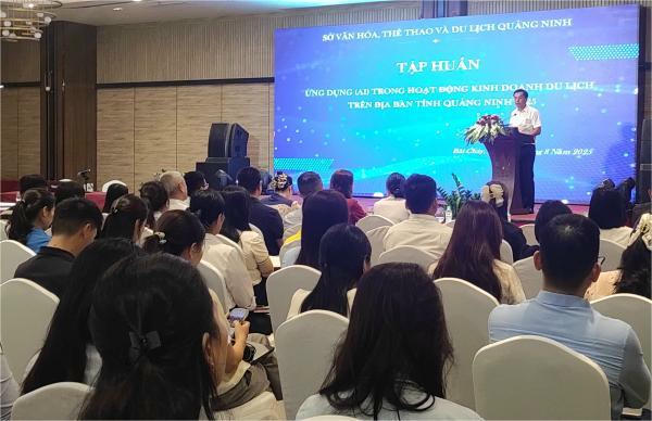 Tập huấn AI trong hoạt động du lịch tại Quảng Ninh