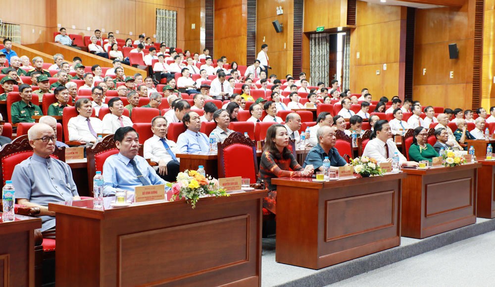 Quang cảnh buổi gặp mặt.(Ảnh: Báo Bắc Ninh)