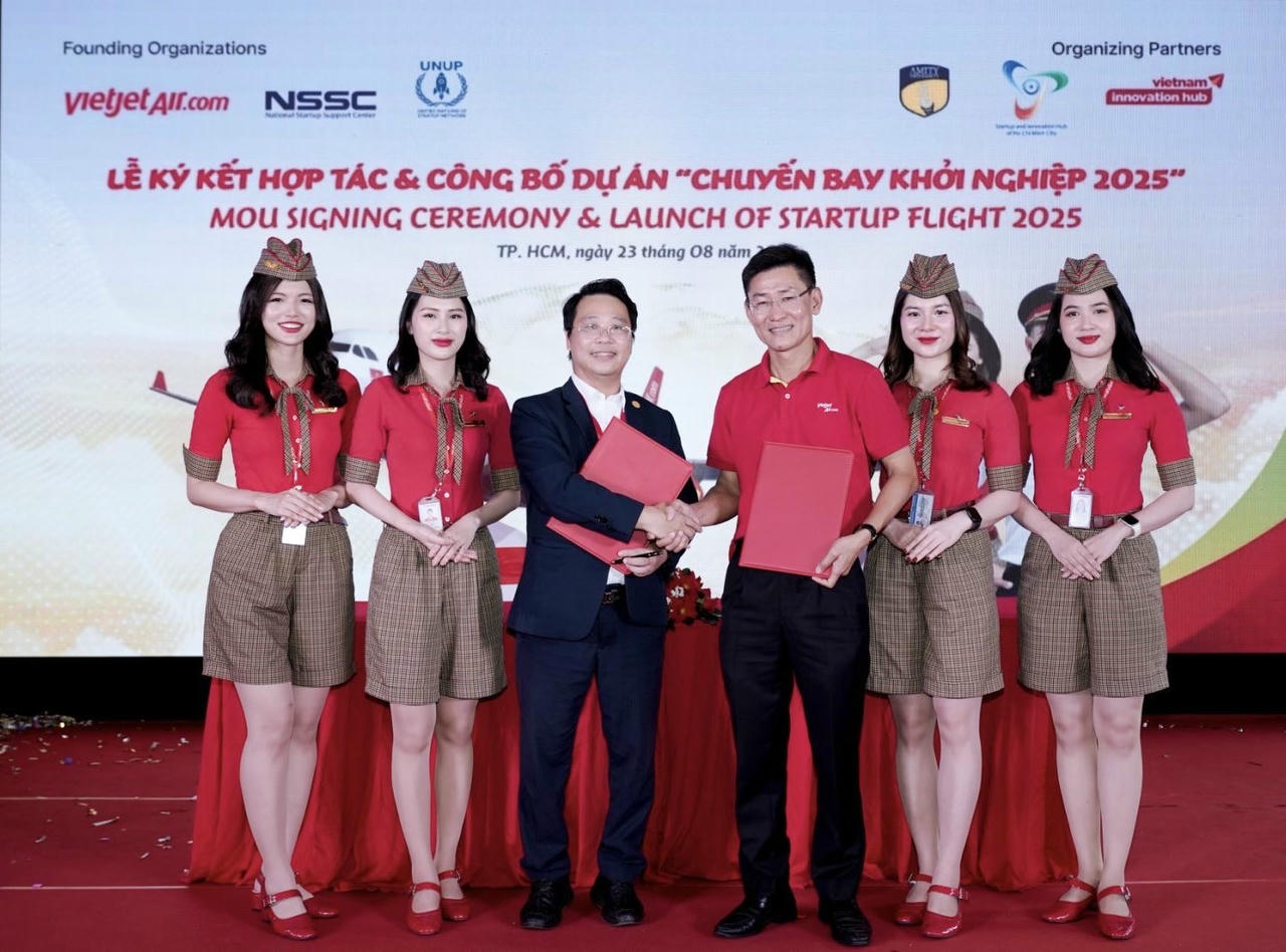 Vietjet đồng sáng lập “Chuyến bay Khởi nghiệp”, sáng kiến thúc đẩy đổi mới sáng tạo Việt Nam - Ấn Độ