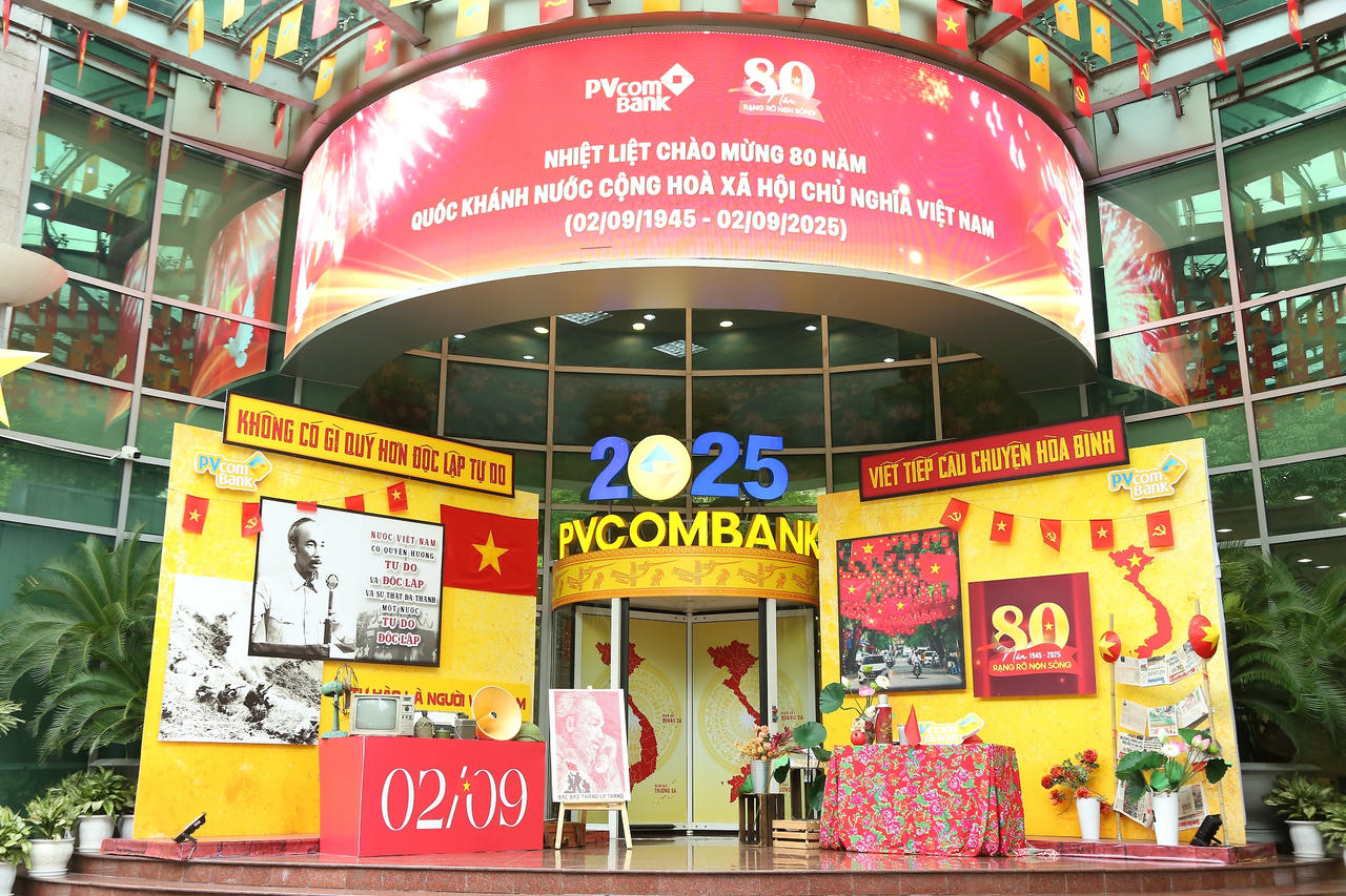 Kỷ niệm 80 năm ngày Quốc khánh: Cùng PVcomBank lan tỏa tinh thần yêu nước