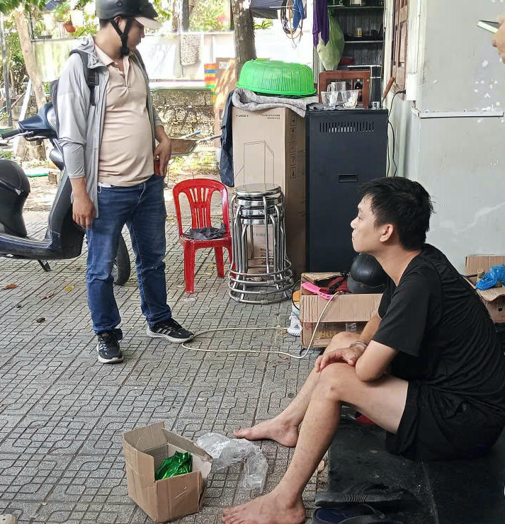 Một đối tượng cùng tang vật bị thu giữ.