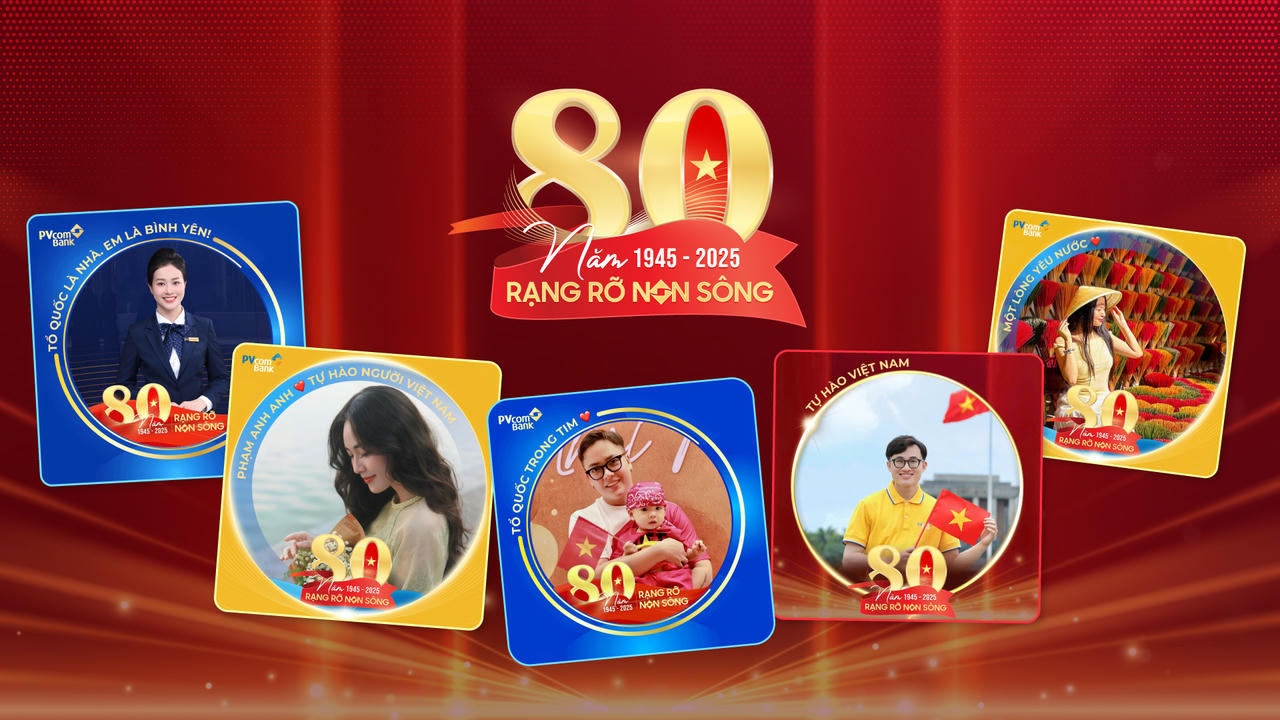 Đa dạng màu sắc và thông điệp với hoạt động thay avatar dịp kỷ niệm 80 năm Quốc khánh 2/9.