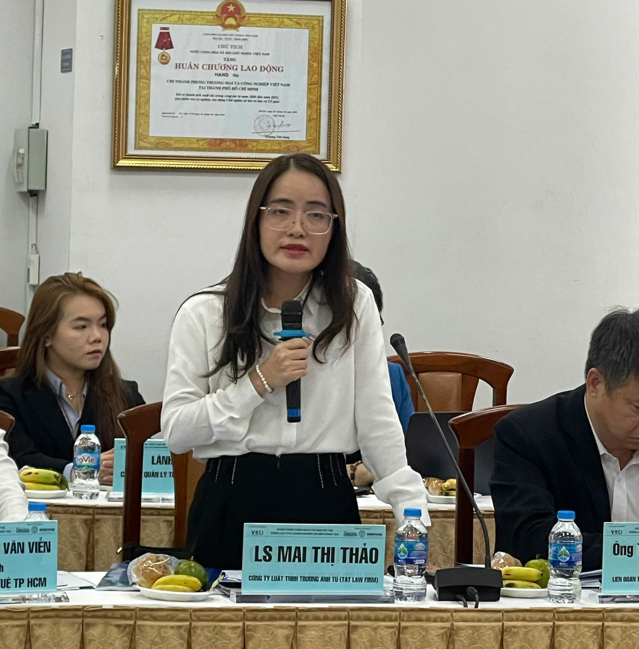 Luật sư Mai Thị Thảo cho rằng xâm phạm quyền SHTT gây nhiều hệ lụy cho DN (Ảnh: Bùi Yên)