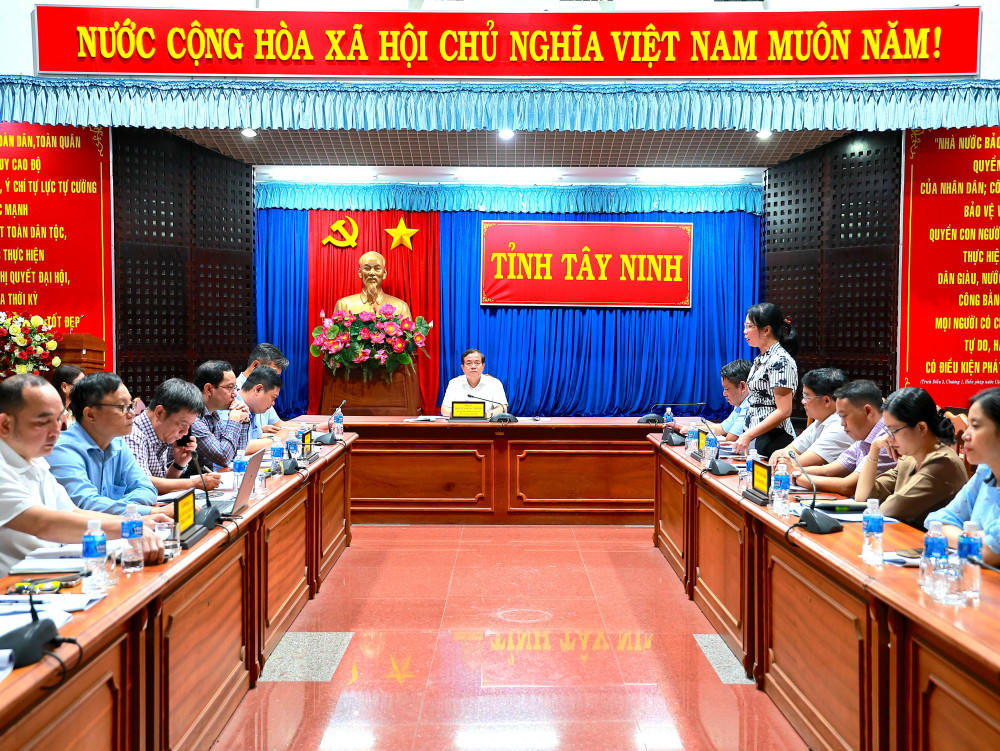 Tây Ninh quyết tâm giải ngân 100% vốn đầu tư công năm 2025.