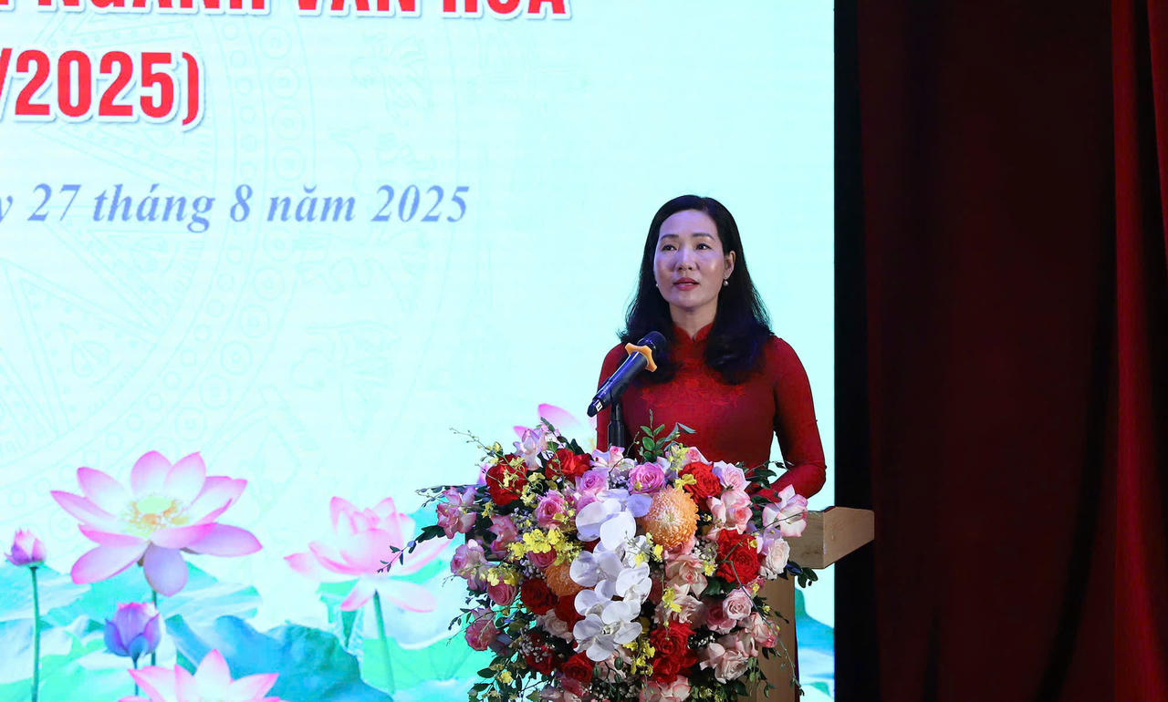 Bà Nguyễn Thị Hạnh - Phó Chủ tịch UBND tỉnh Quảng Ninh phát biểu tại lễ kỷ niệm.