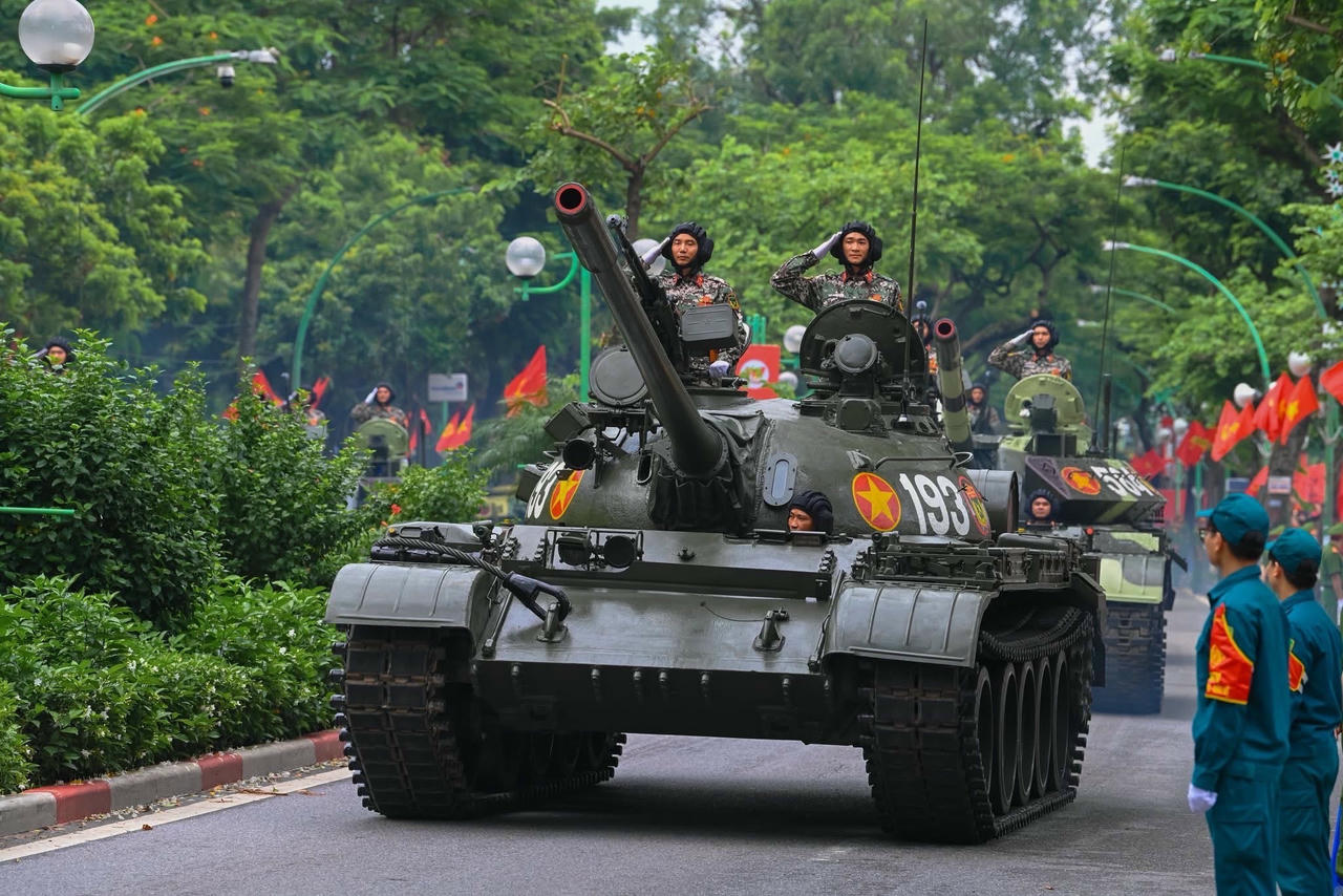 Hào khí ngút trời trong buổi sơ duyệt cấp Nhà nước Lễ diễu binh, diễu hành kỷ niệm 80 năm Quốc khánh 2/9