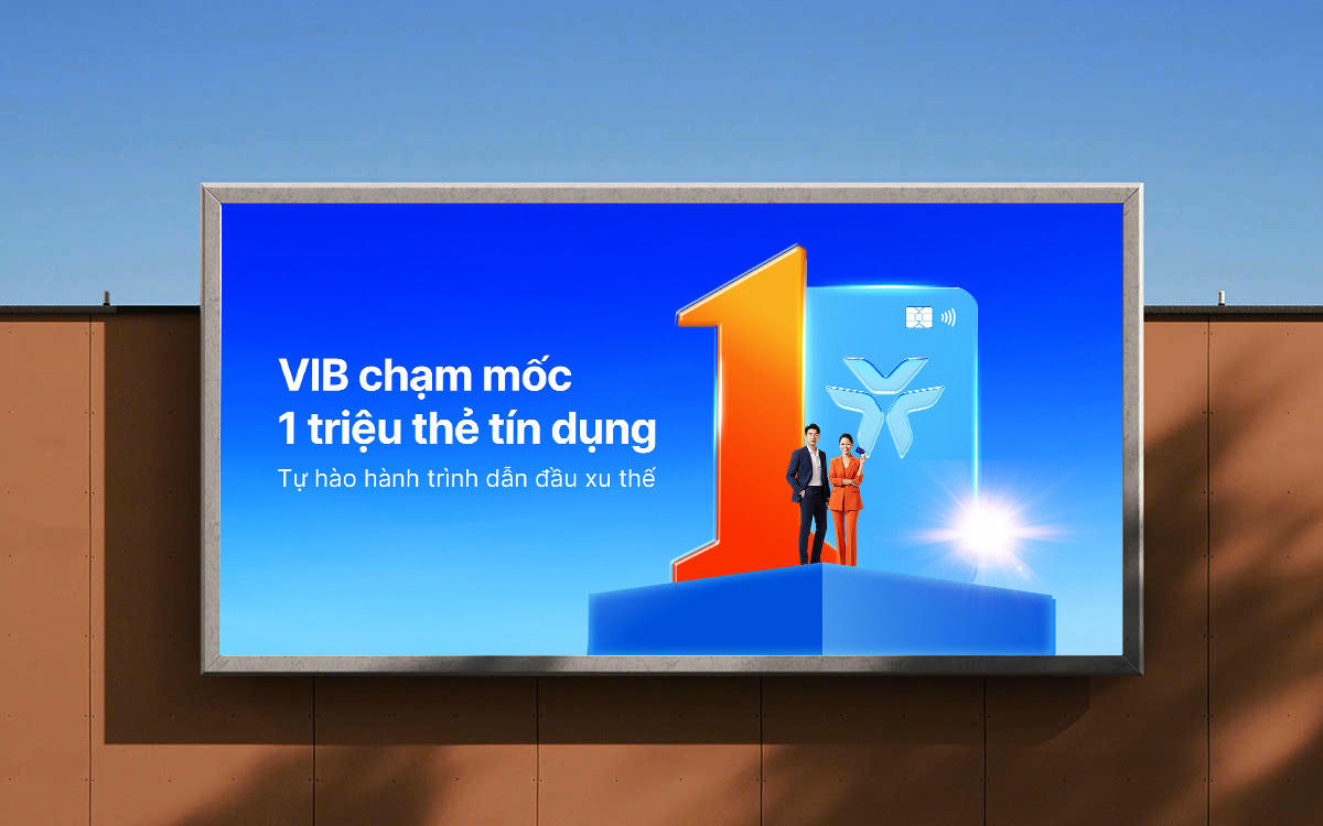 VIB cán mốc 1 triệu thẻ tín dụng: Khẳng định vị thế dẫn đầu 