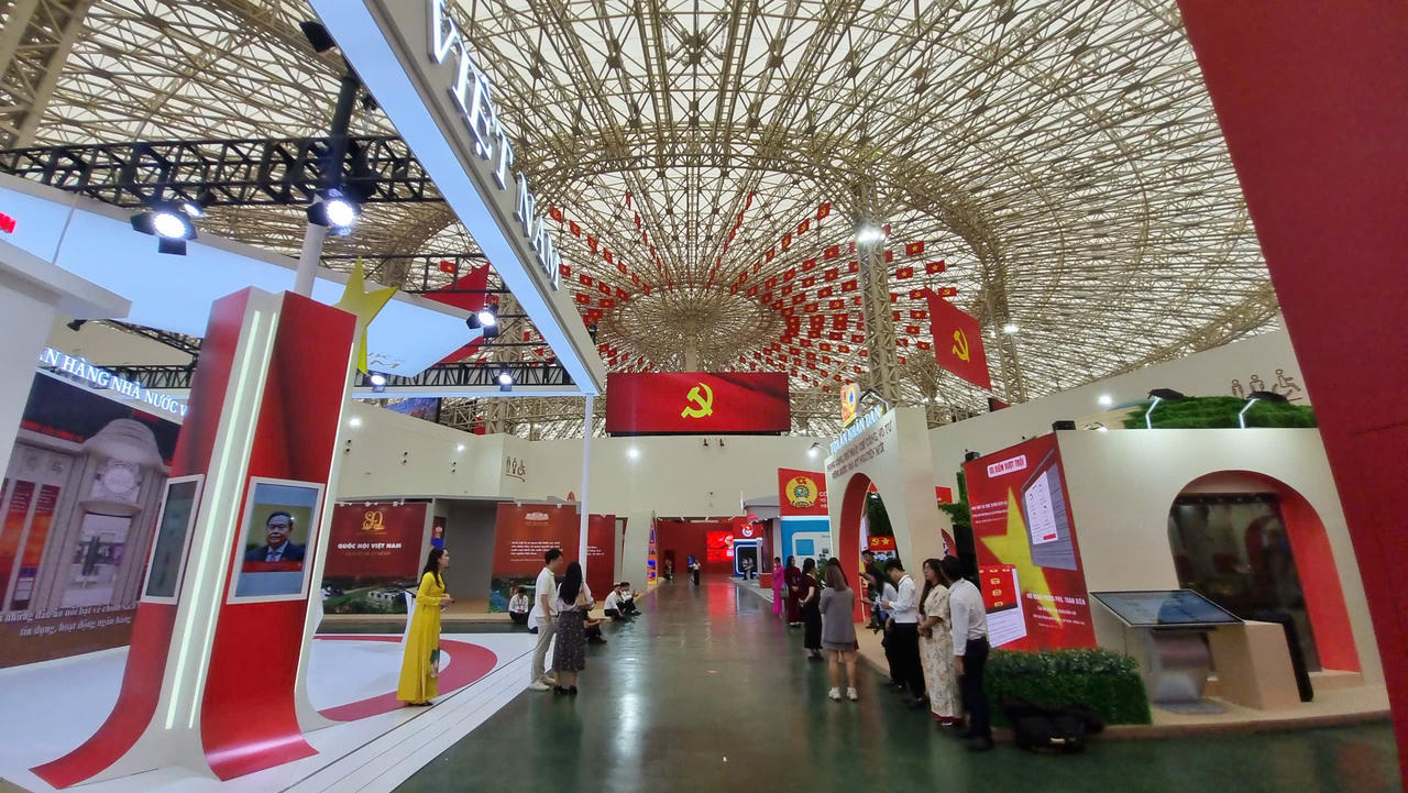 Triển lãm thành tựu Đất nước nhân kỷ niệm 80 năm Quốc khánh: Sẵn sàng cho Lễ khai mạc