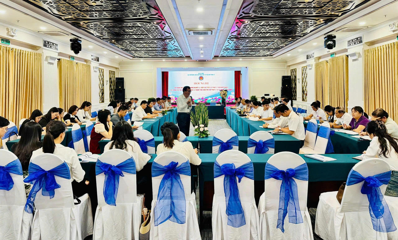 Tập huấn nâng cao năng lực người thực hiện trợ giúp pháp lý trong lĩnh vực đất đai