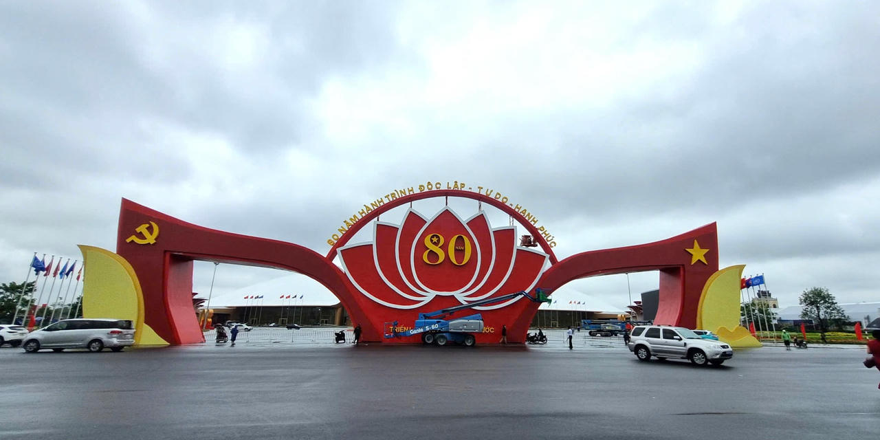 Triển lãm thành tựu Đất nước nhân kỷ niệm 80 năm Quốc khánh: Sẵn sàng cho Lễ khai mạc