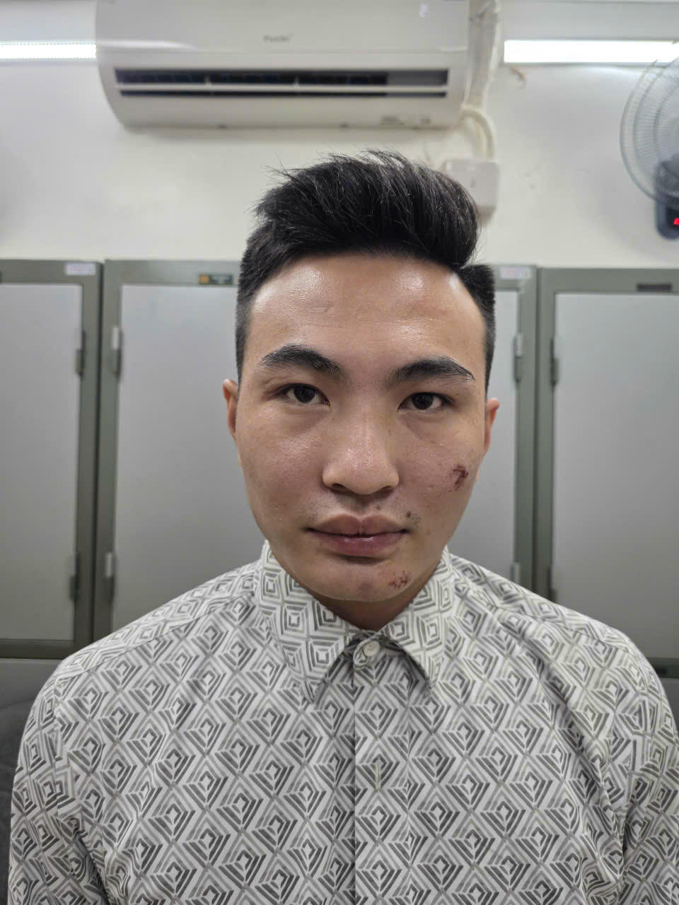 Đối tượng Nguyễn Xuân Khải (Ảnh: CATP Hà Nội)