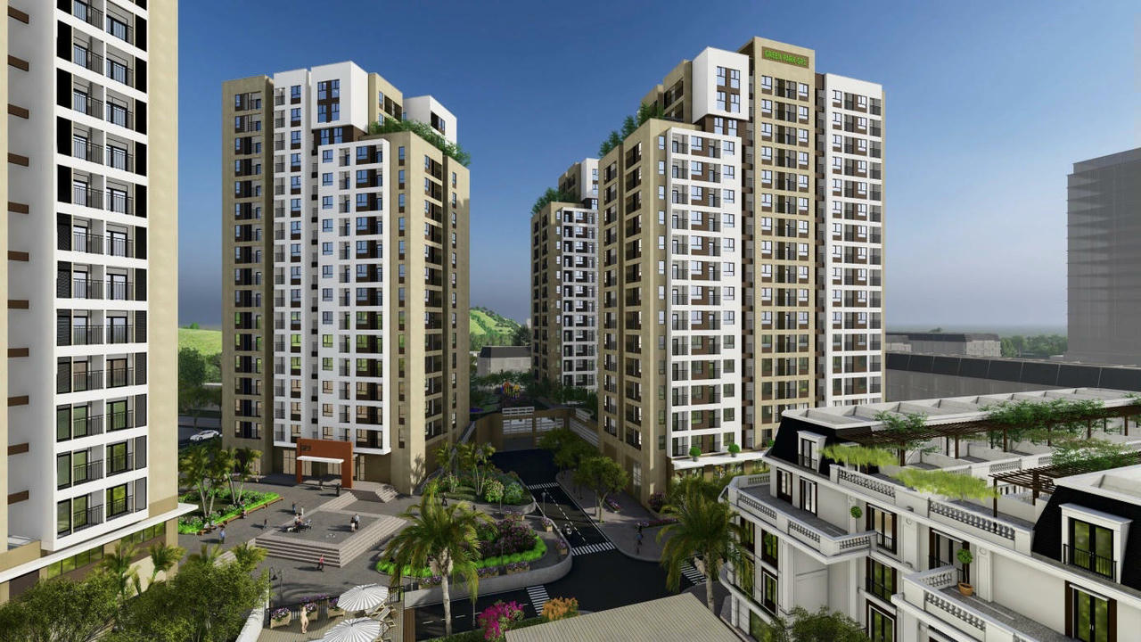 Phối cảnh dự án nhà ở xã hội số 2, phường Đông Kinh.