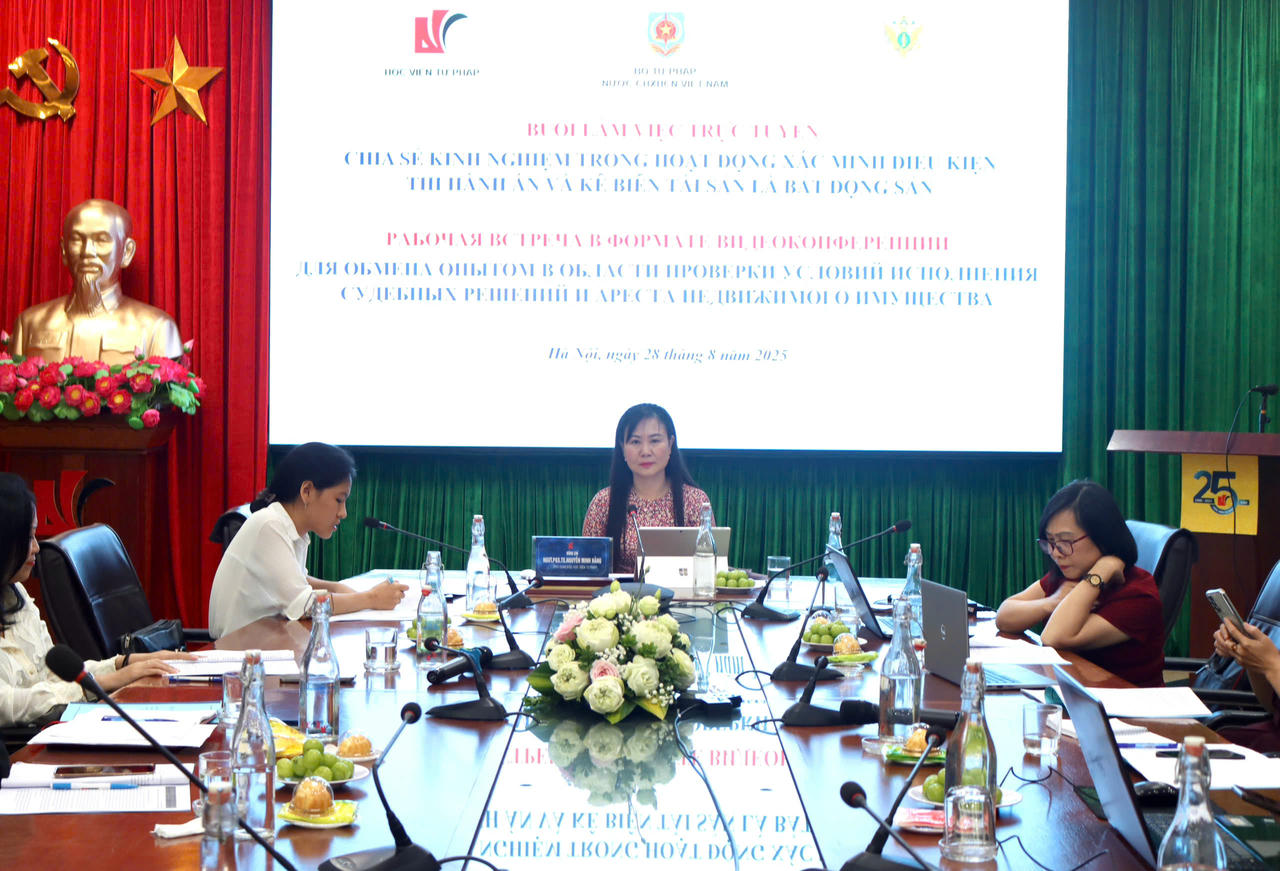 Việt Nam – Liên bang Nga: Chia sẻ kinh nghiệm về xác minh điều kiện thi hành án và kê biên bất động sản