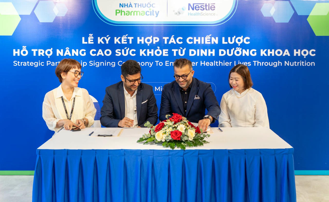Nestlé Health Science và Pharmacity hợp tác mở rộng kênh phân phối sản phẩm