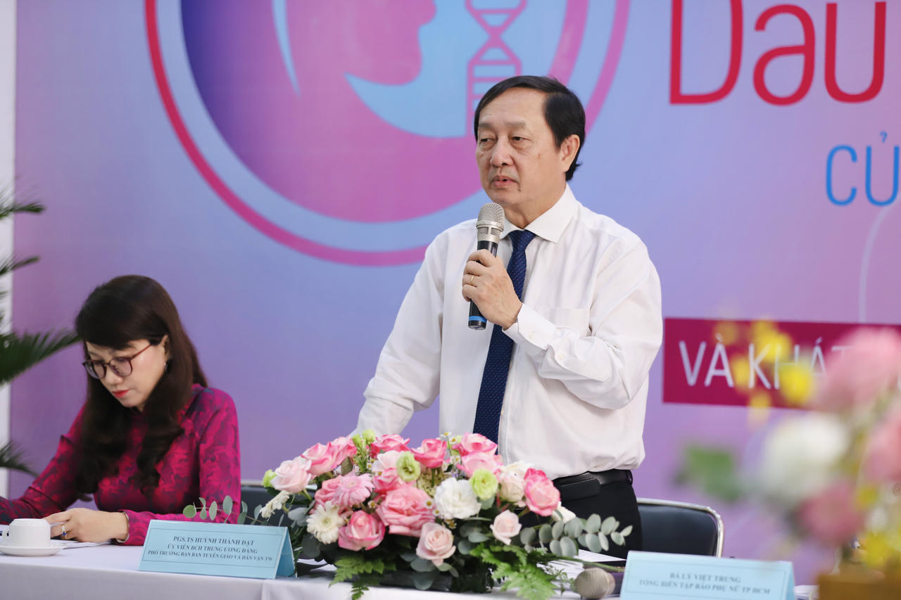 Phó Giáo sư, Tiến sĩ Huỳnh Thành Đạt - Phó Trưởng Ban Tuyên giáo và Dân vận Trung ương. Ảnh: BTC