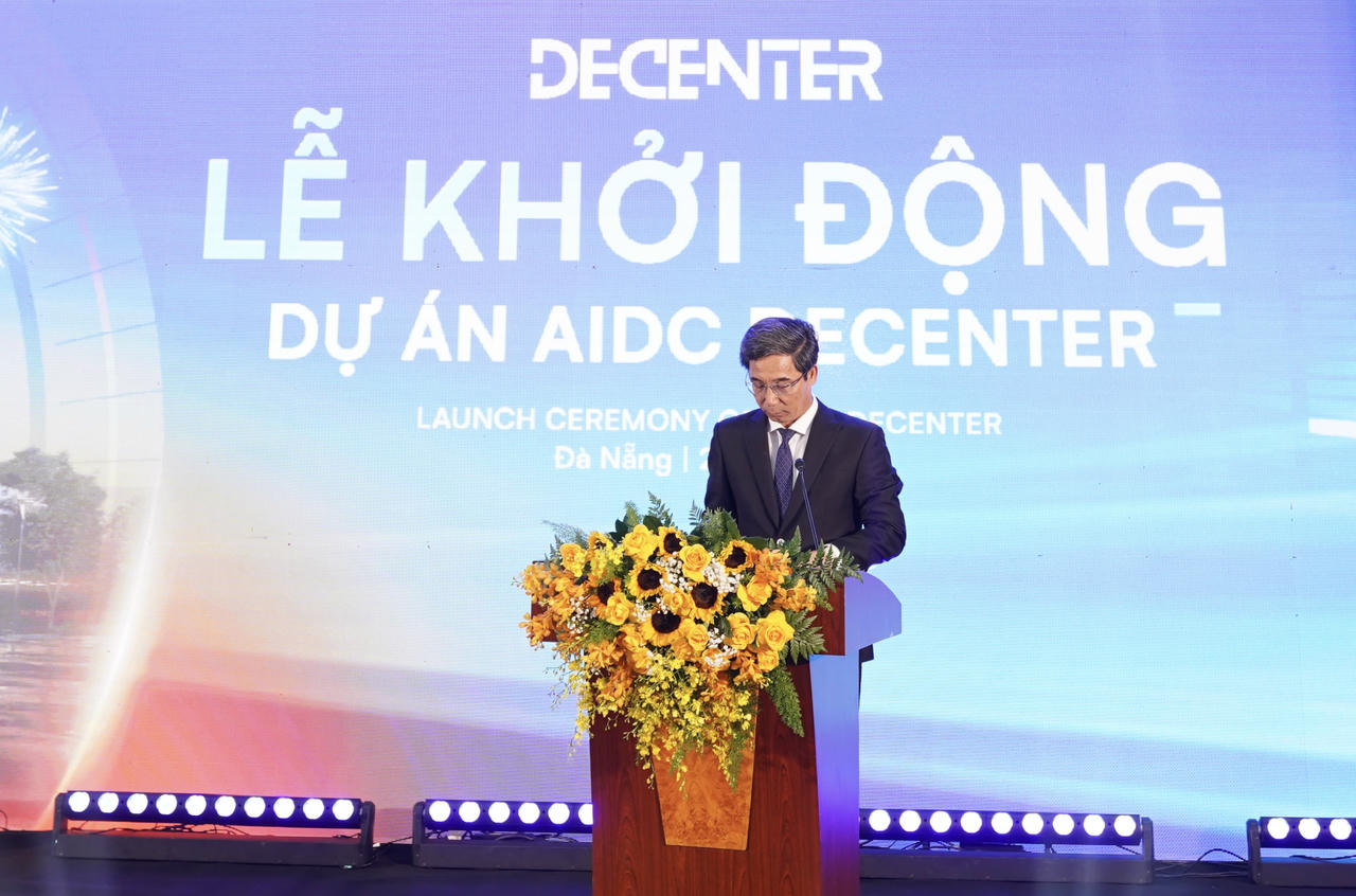 Ông Trần Chí Cường, Phó Chủ tịch UBND TP Đà Nẵng phát biểu tại sự kiện.