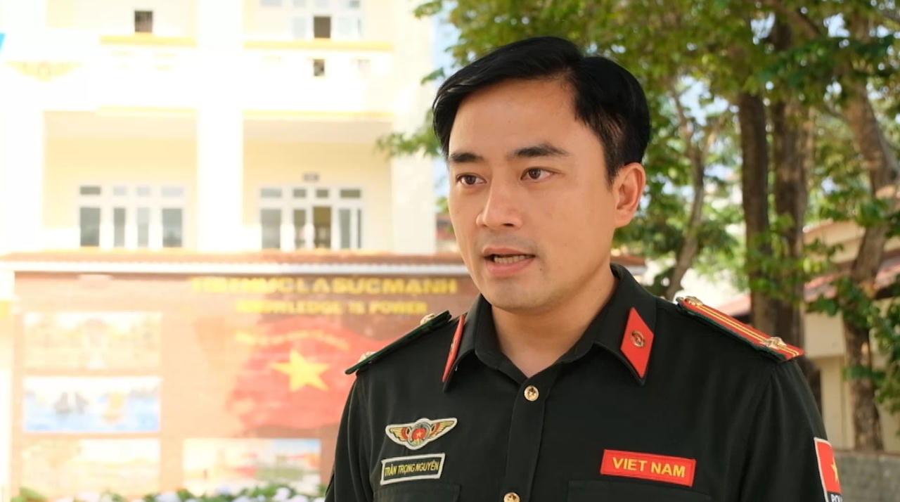 Trung tá Trần Trọng Nguyên nhấn mạnh, nhiệm vụ của đơn vị là lan tỏa những giá trị nhân văn của lực lượng Cảnh sát GGHB Việt Nam ra thế giới.