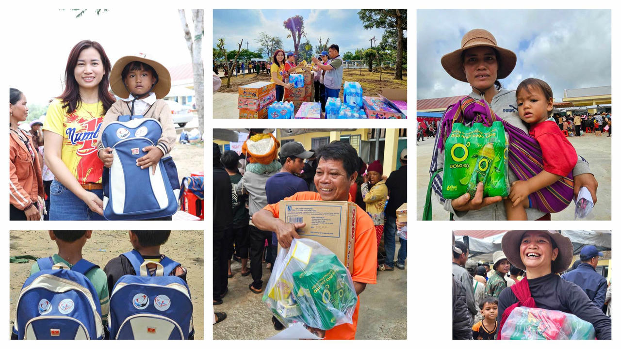Number 1 lan tỏa yêu thương đến Tây Nguyên: Cùng các đối tác mang nụ cười và sức khỏe đến người dân Kon Chiêng