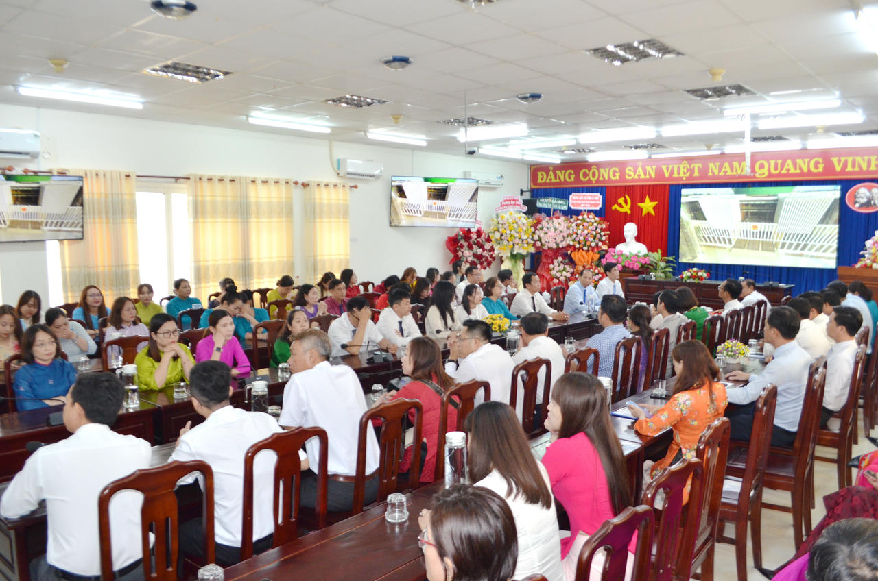 Quang cảnh họp mặt kỷ niệm 80 năm Ngày truyền thống ngành Tư pháp Việt Nam.