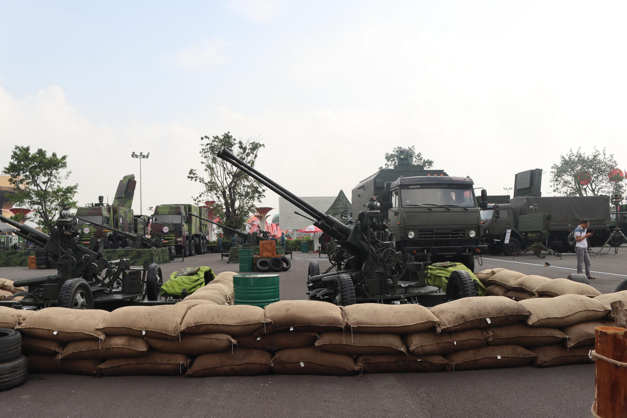 Ấn tượng không gian trưng bày của Bộ Quốc phòng tại Triển lãm thành tựu Đất nước