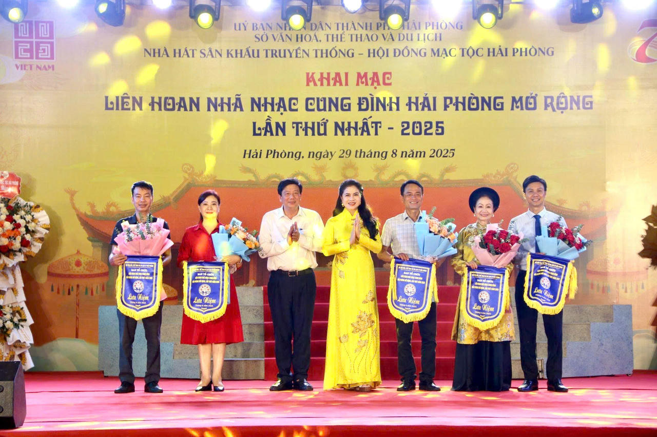 Hải Phòng: Khai mạc Liên hoan Nhã nhạc cung đình mở rộng lần thứ nhất