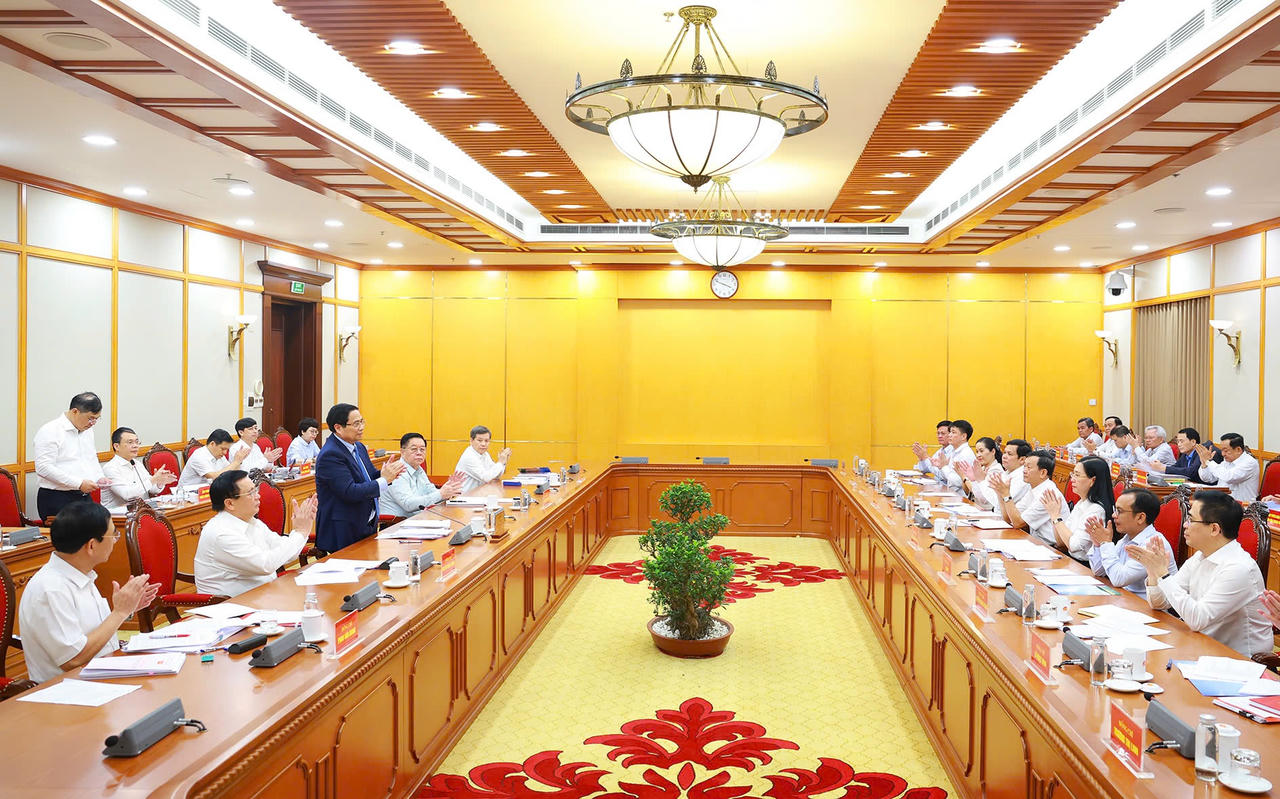 Bộ Chính trị cho ý kiến về công tác chuẩn bị Đại hội Đảng bộ TP. Hải Phòng và tỉnh Quảng Ngãi