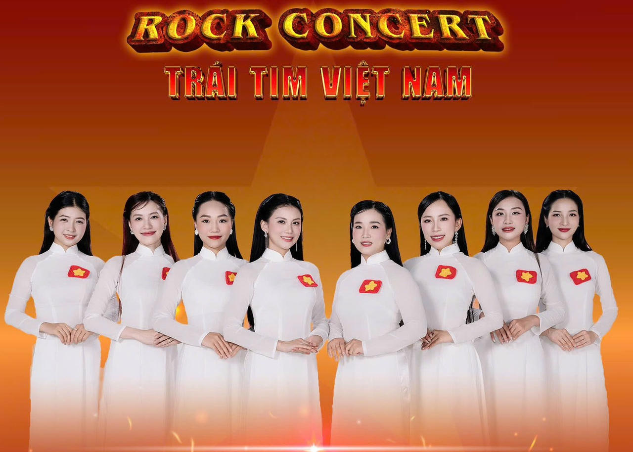 “Rock Concert - Trái tim Việt Nam” – âm nhạc dân tộc hòa quyện với rock 