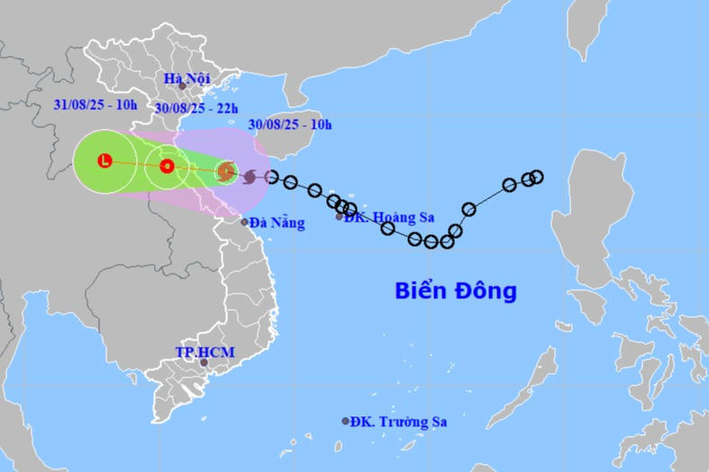 Tin khẩn cấp: Bão số 6 sẽ đi vào Hà Tĩnh – Bắc Quảng Trị, nhiều tỉnh mưa to gió lớn