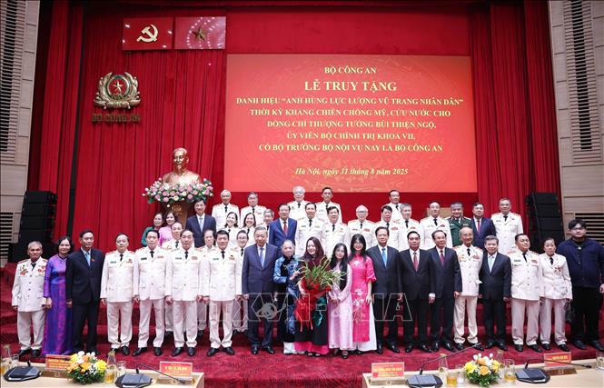 Tổng Bí thư Tô Lâm và các đại biểu tham dự. Ảnh: Thống Nhất /TTXVN