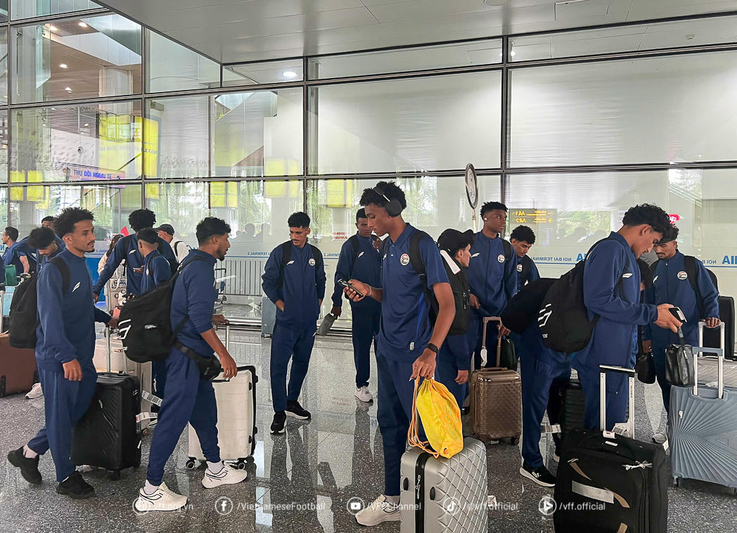  Đối thủ cạnh tranh trực tiếp với U23 Việt Nam đã có mặt tại Việt Trì

