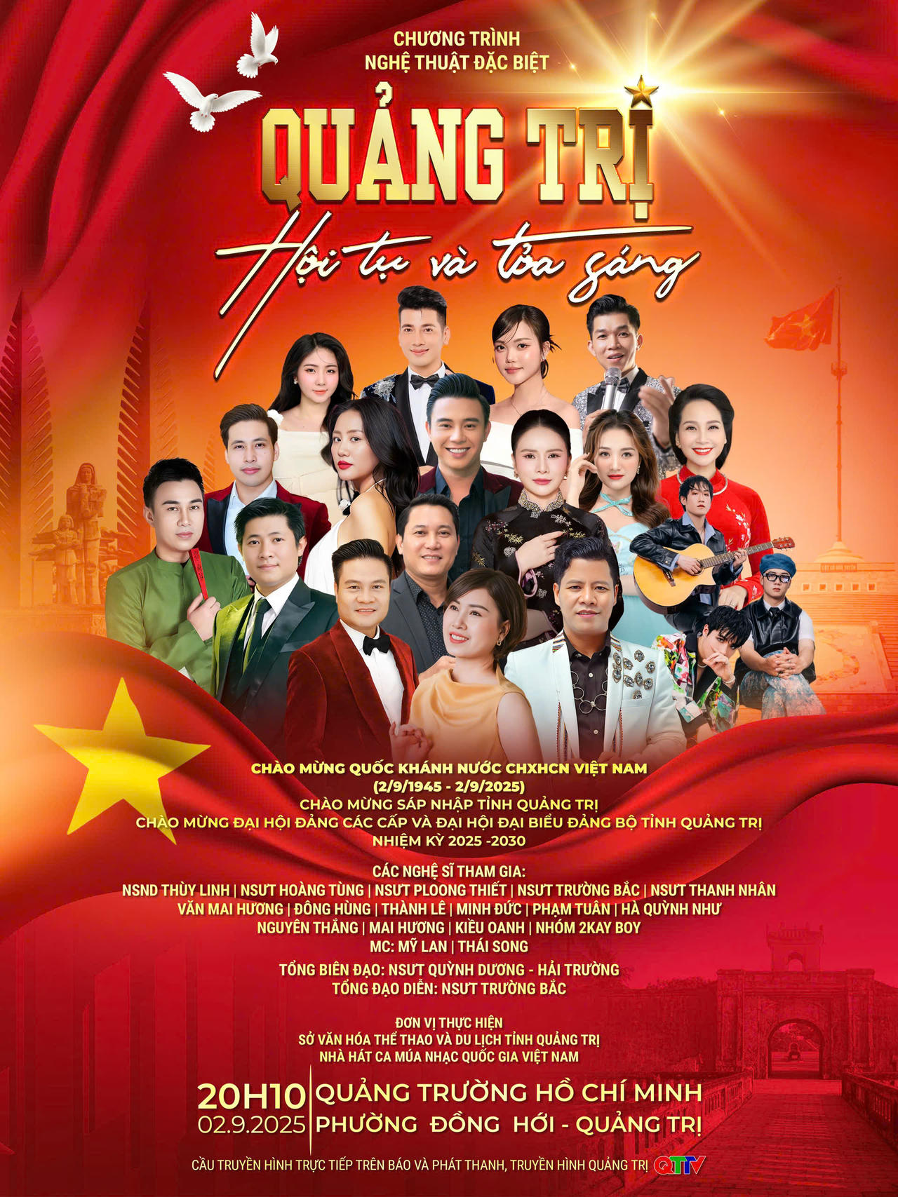 Giai điệu tự hào từ Quảng Trị trong đêm ‘Hội tụ và tỏa sáng’