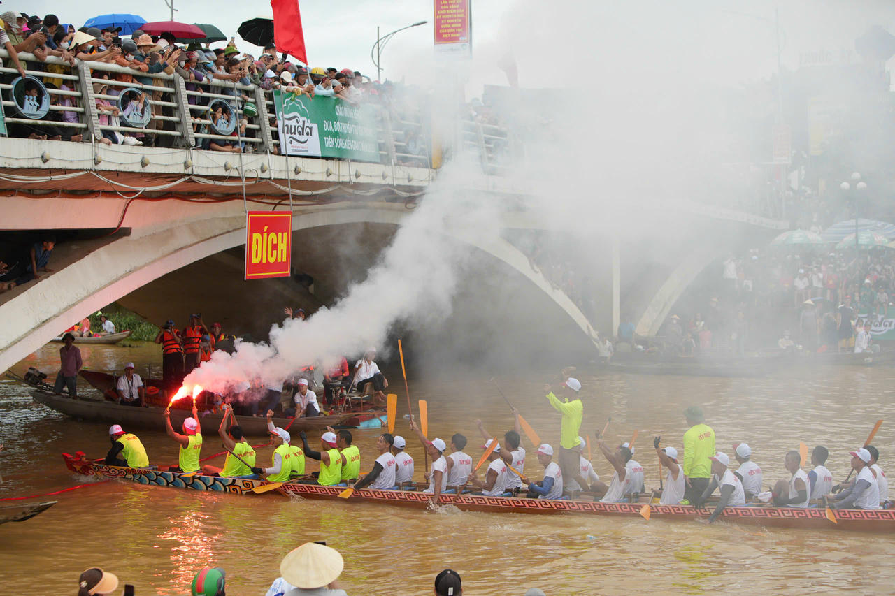 Niềm vui chiến thắng.