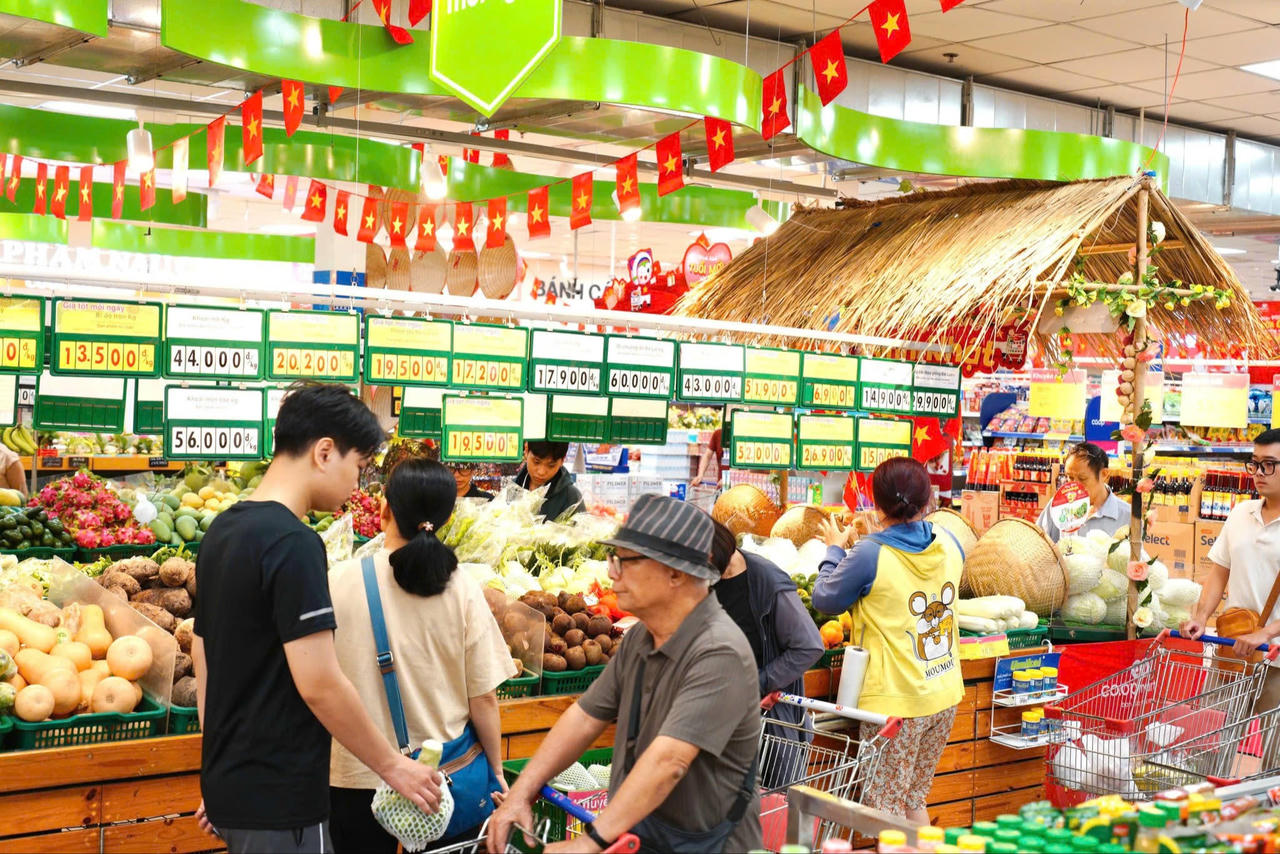 Saigon Co.op: Sức mua tăng mạnh dịp Quốc Khánh nhờ cú hích kép “Shopping Season” và “Tự hào siêu thị Việt” 2025