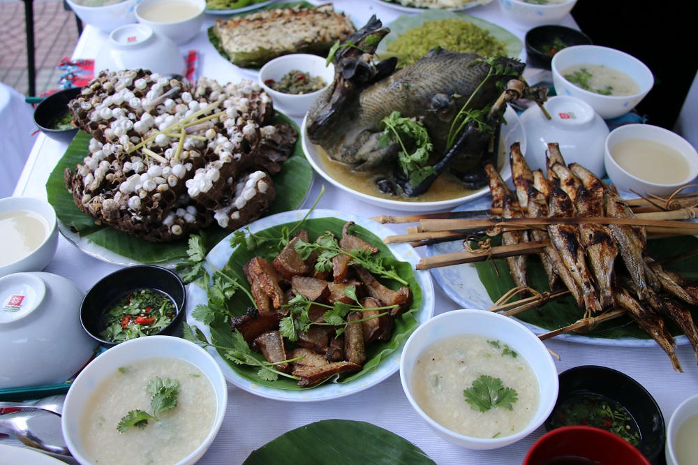 Hương vị mâm cỗ “Tết xíp xí” của đồng bào Thái trắng Sơn La