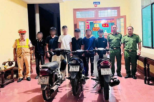 Quảng Trị: xử lý nghiêm nhóm thanh thiếu niên lạng lách, đánh võng trên Quốc lộ 1 