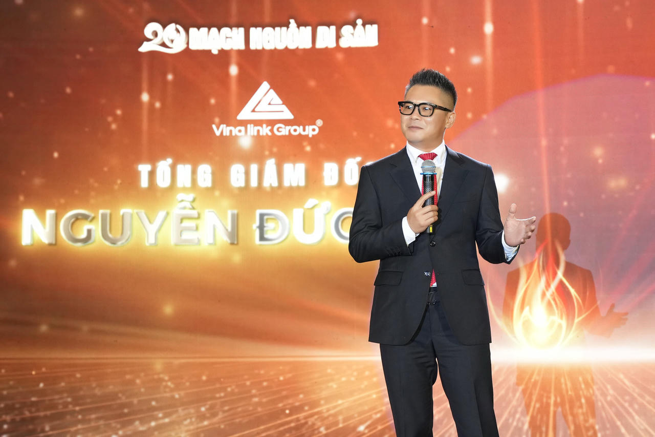 Ông Nguyễn Đức Anh - TGĐ Vinalink Group phát biểu tại sự kiện