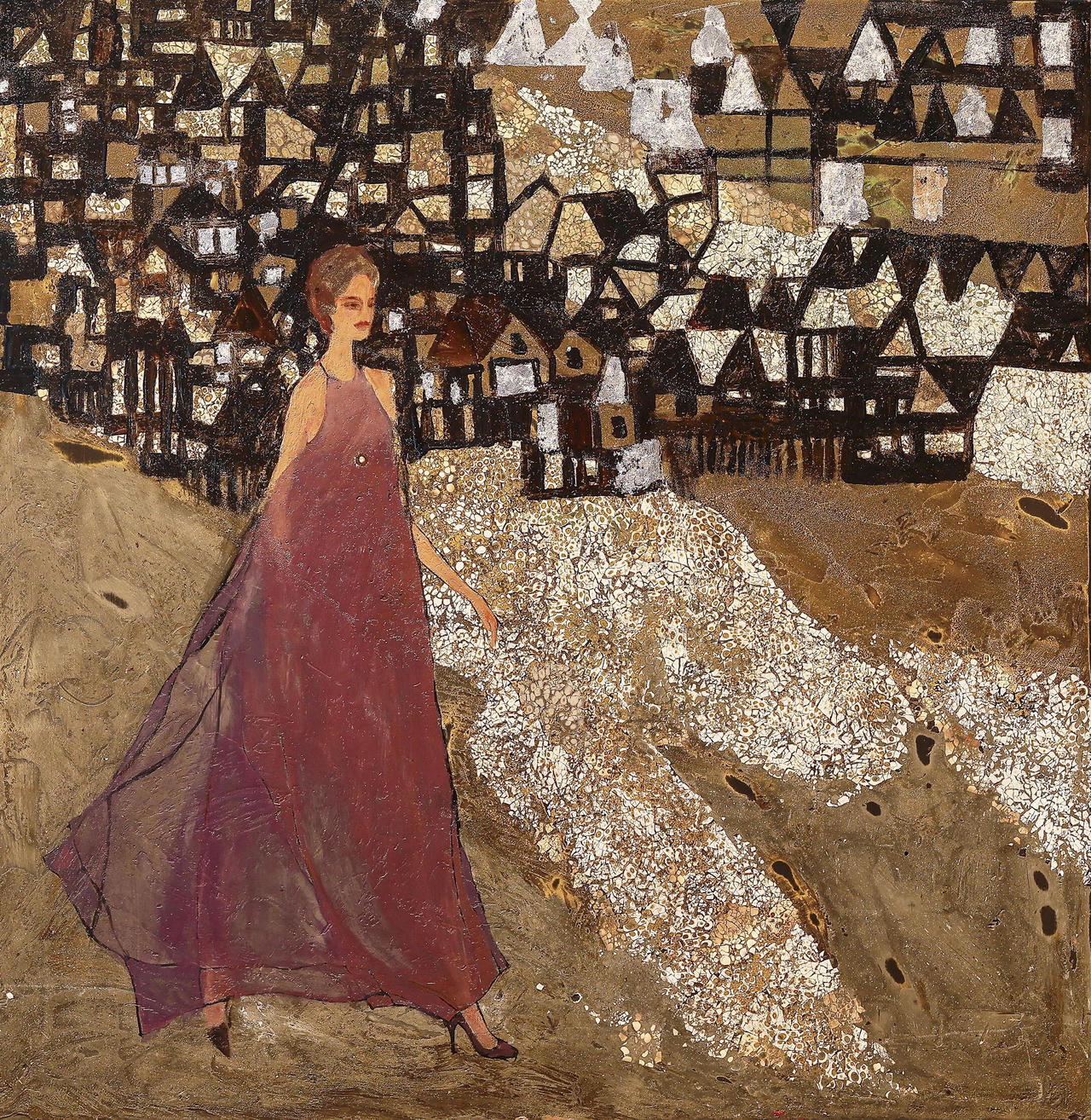 Thông qua tác phẩm, Kim Uyên giãi bày những cảm xúc, khát khao, yêu thương. Ảnh: BTC