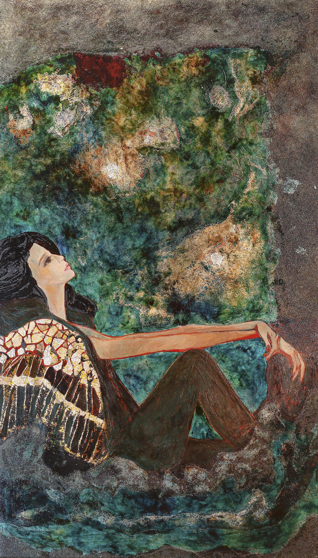 Họa sĩ phố núi tổ chức triển lãm tranh sơn mài 