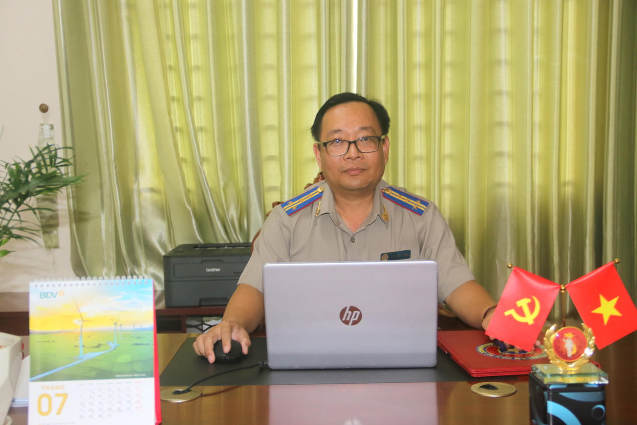  Ông Lê Phước Toàn – Trưởng THADS TP Cần Thơ đánh giá cao việc triển khai và thực hiện các phong trào thi đua của tập thể, cá nhân ngành THADS TP Cần Thơ