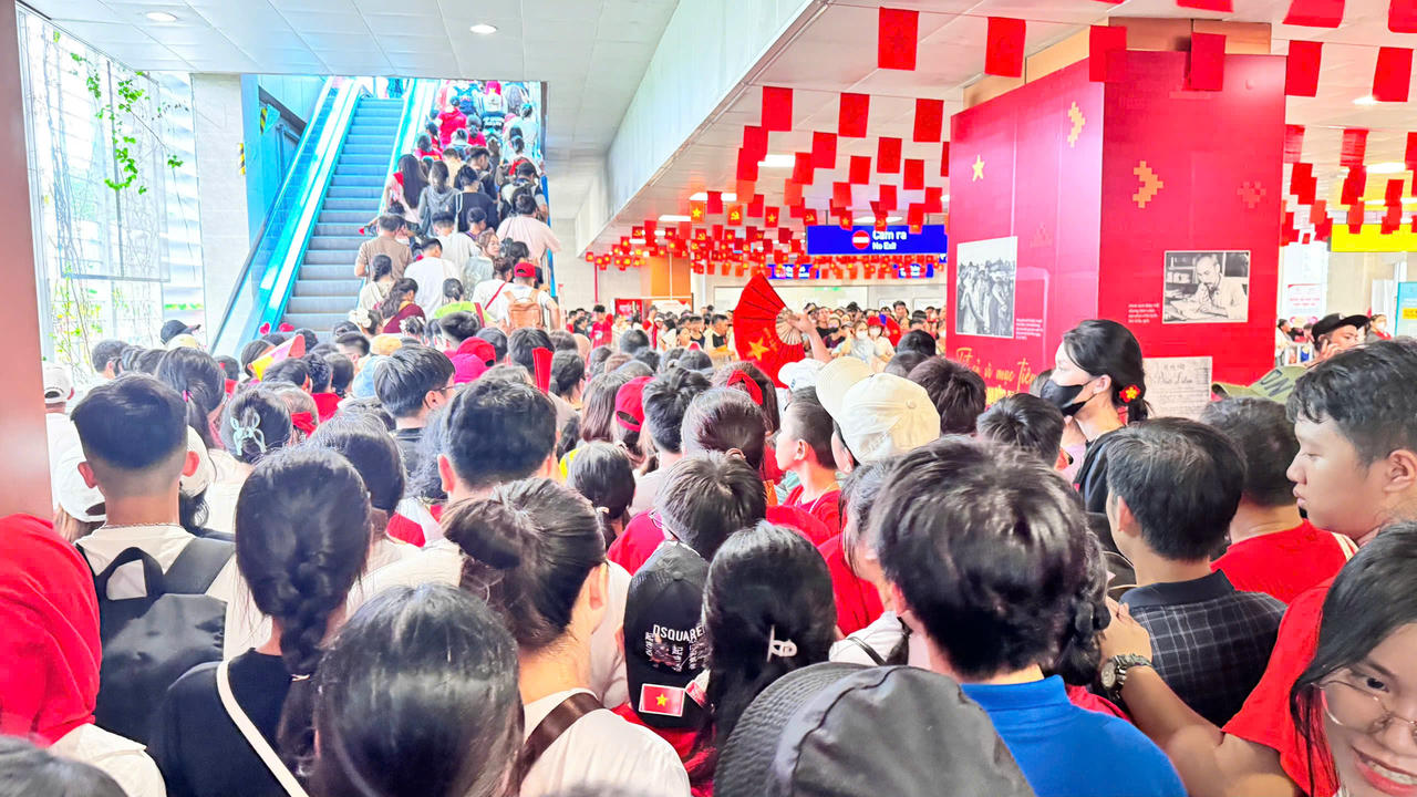 Hà Nội Metro phục vụ gần 1,8 triệu lượt hành khách dịp Quốc khánh 2/9