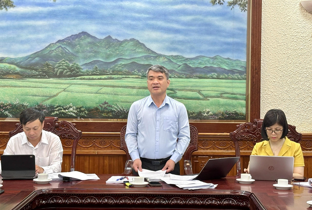 Thứ trưởng Nguyễn Thanh Tú phát biểu kết luận.