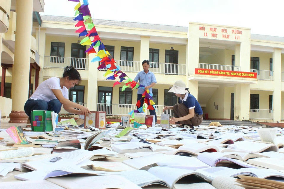 Hàng trăm điểm trường ở Hà Tĩnh bị thiệt hại sau bão số 5 đã sẵn sàng cho ngày khai giảng