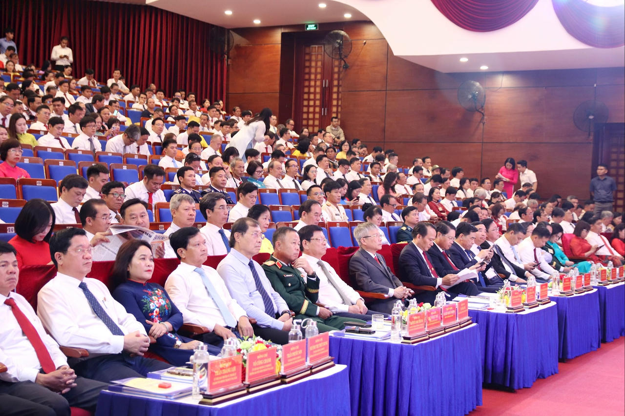 Các đại biểu tham dự Đại hội Thi đua yêu nước TP Đà Nẵng lần thứ I giai đoạn 2025 - 2030. 